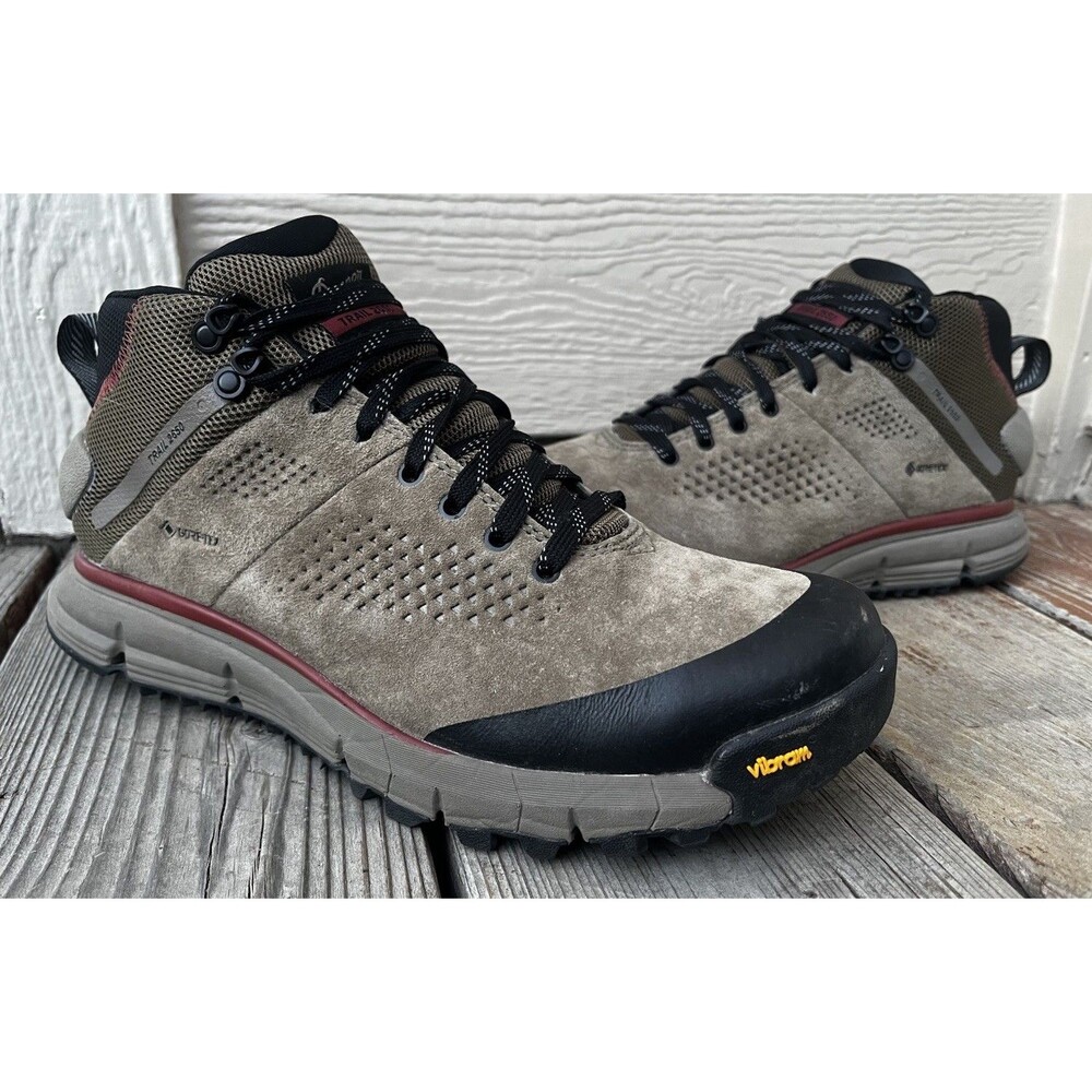 Danner Trail 2650 Mid 4" GTX Men's 8.5 Hiking Boots Gore-tex 61240 - Dusty Olive